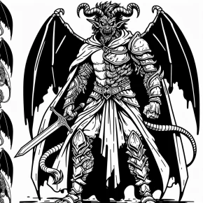 printable demon slayer coloring pages