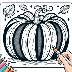 pumpkin coloring page