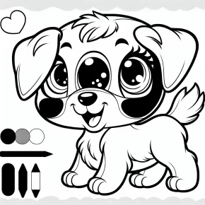 puppy dog coloring pages