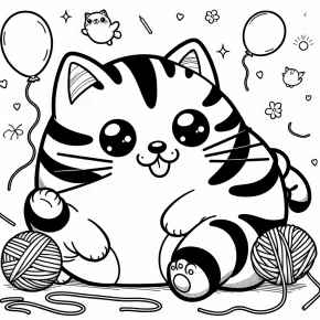 pusheen coloring pages