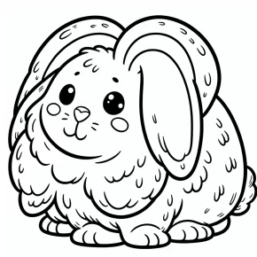 rabbit coloring pages