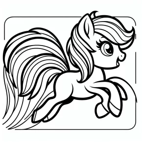 rainbow dash coloring pages printable