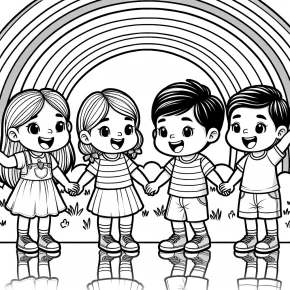 rainbow friends coloring pages free