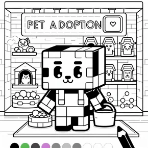 roblox adopt me coloring pages