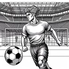 ronaldo coloring pages