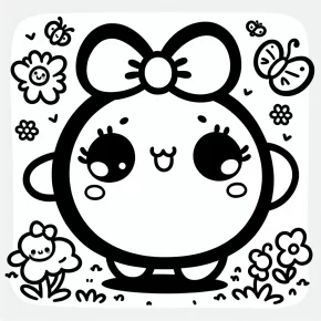 sanrio coloring pages printable