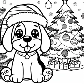 snoopy coloring pages christmas