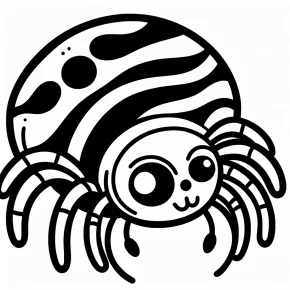 spider coloring pages