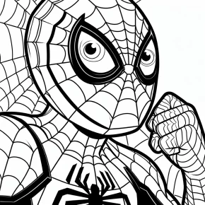 spider man coloring pages