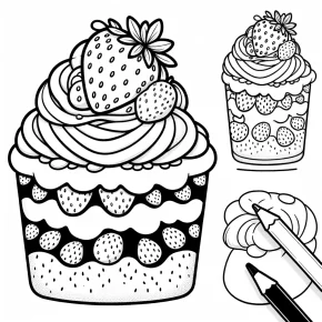 strawberry shortcake coloring pages