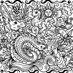 tattoo coloring pages