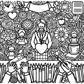 teacher appreciation coloring pages printable