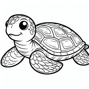 turtle coloring pages