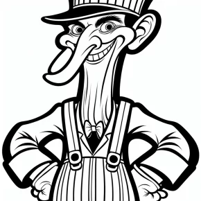 waluigi coloring pages