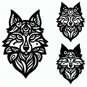 wolf coloring pages