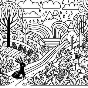 a coloring page