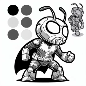 antman coloring page