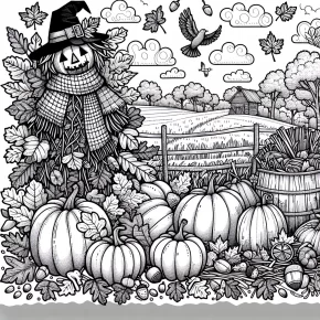 autumn coloring pages for adults