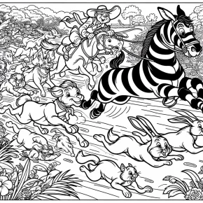 chase coloring page