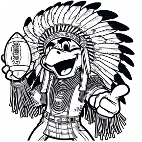 chiefs football coloring pages