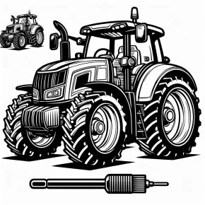 color page tractor