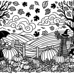 coloring pages for fall printable