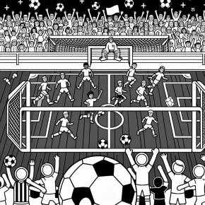 coloring pages for soccer