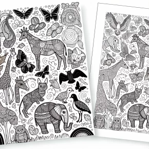 coloring pages of animals to print