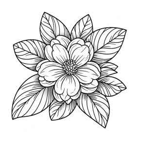 coloring pages of jasmine