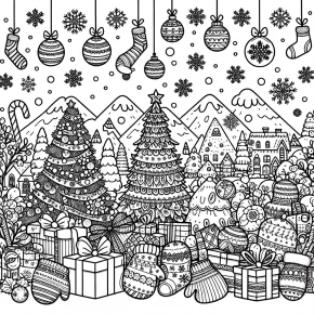 coloring pages printable christmas