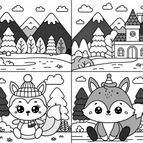 cute coloring pages for kids