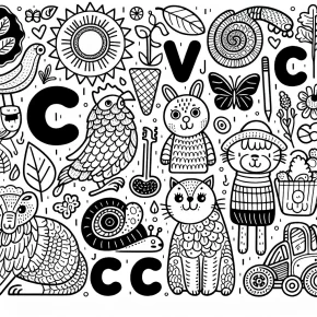 cvc coloring pages