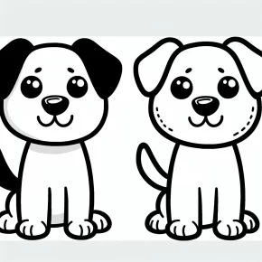 dog printable coloring pages