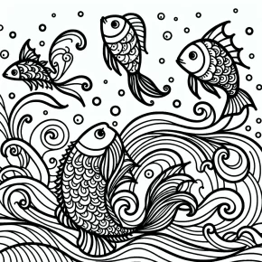 dr seuss coloring pages one fish two fish