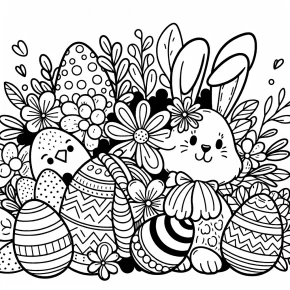 easter coloring pages for kids