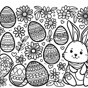 easter coloring pages free printable