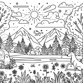 free childrens coloring pages to print