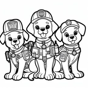 free paw patrol coloring pages