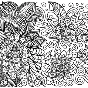 free printable coloring pages adults