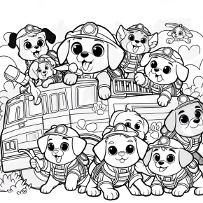 free printable paw patrol coloring pages