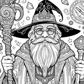 gideon coloring page