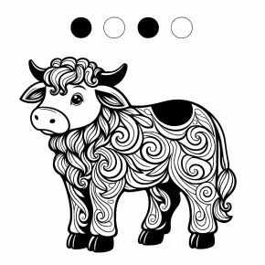 golden calf coloring page