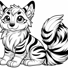 growlithe coloring page