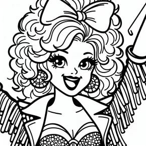 jojo siwa coloring pages