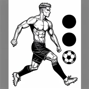 messi coloring page