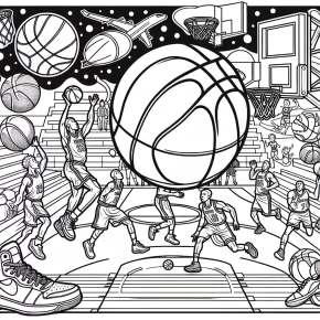 nba coloring pages