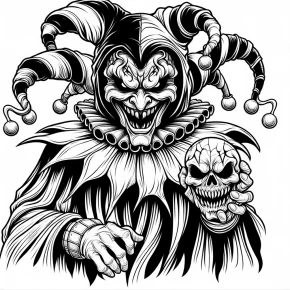 pennywise coloring pages