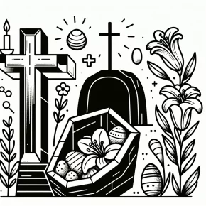 religious easter coloring pages