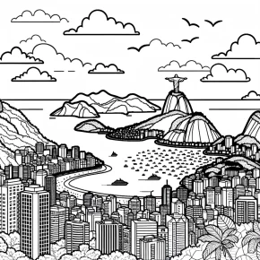 rio coloring page