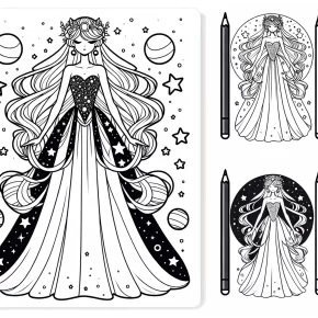 rosalina coloring pages